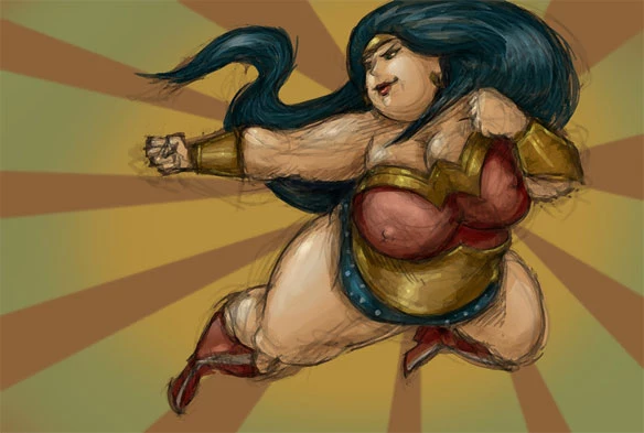 Fat Wonder Woman Blog 54