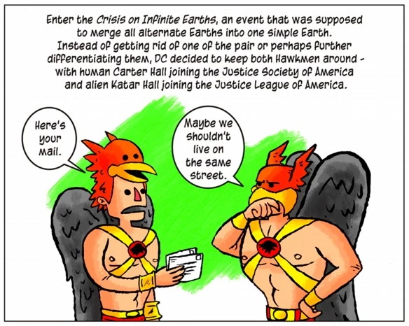 Lbfa Presents The History Of Hawkman Explained [comic]