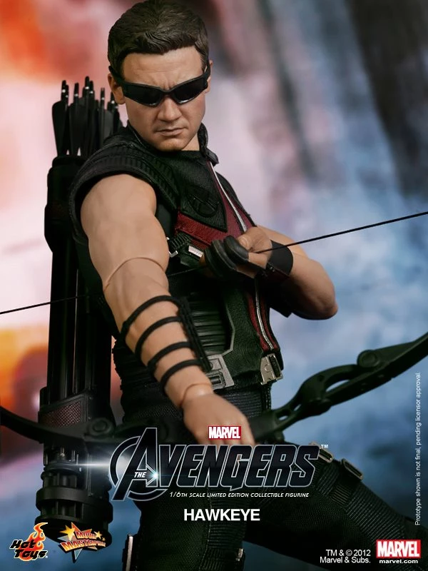 Hot Toys Reveals Heavily Armed 1 6 Scale Hawkeye Figure