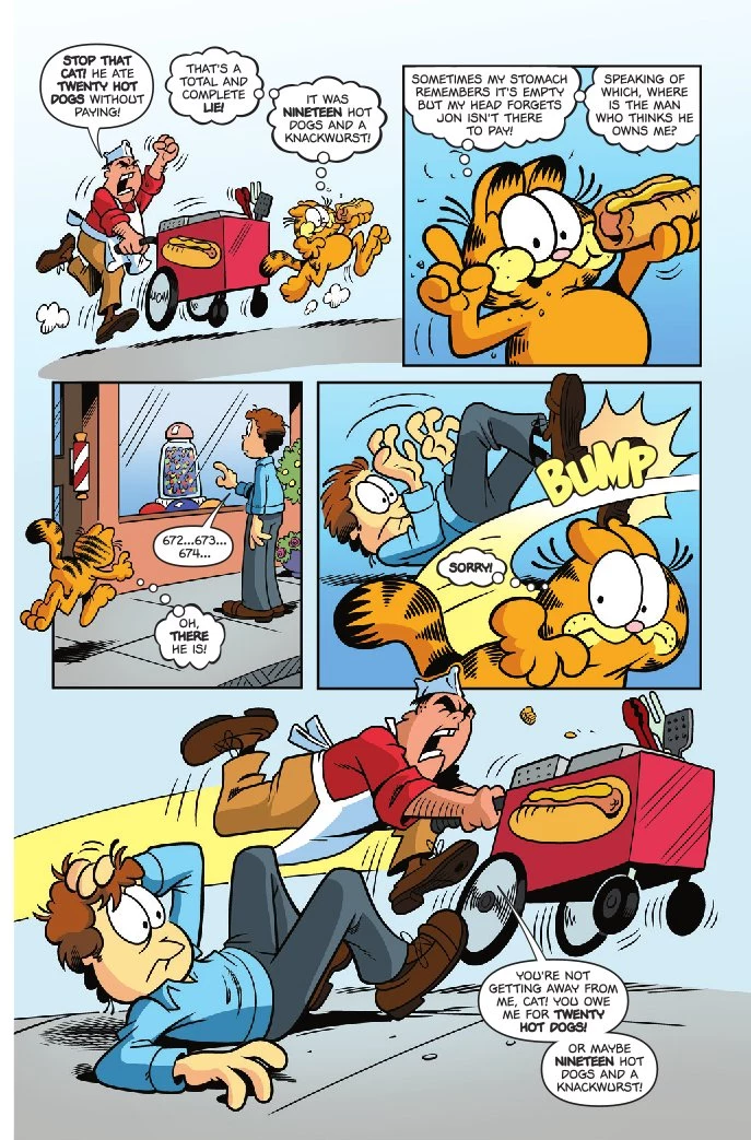 ‘Garfield’ Comic Book Features Lasagna Superheroics [Preview]