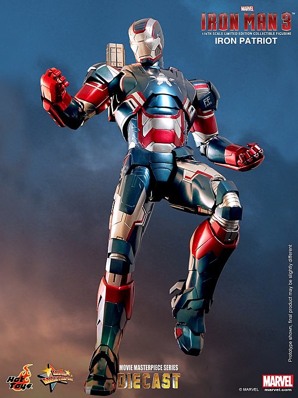 Buste Iron Man 3  Iron Patriot 11 cm  Figurines Comics/Iron Man 