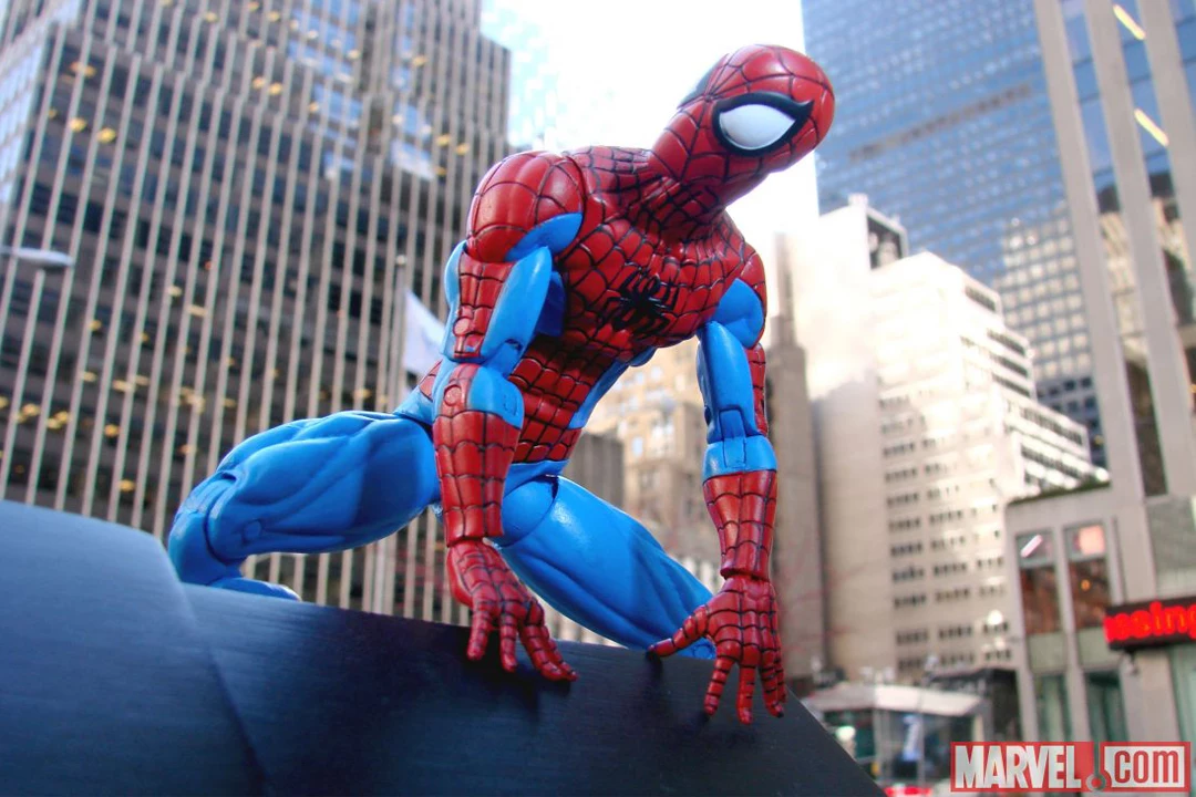 SpiderMan is Out and About as Marvel Select's Next Figure