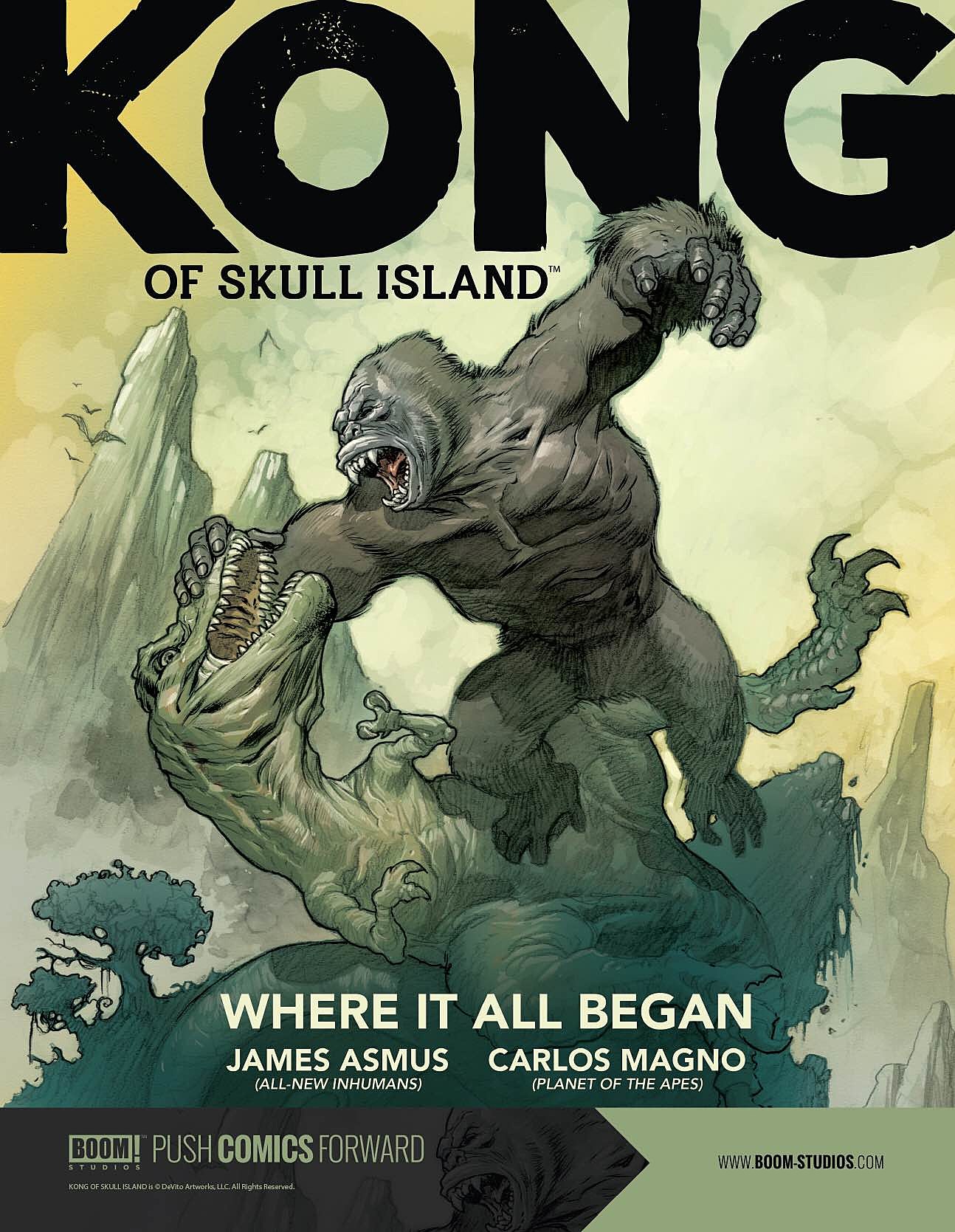 Prepare For King Kongs Return With The Kong Of Skull Island Comic Book