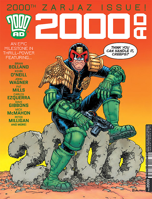 Image result for 2000ad 2000th issue