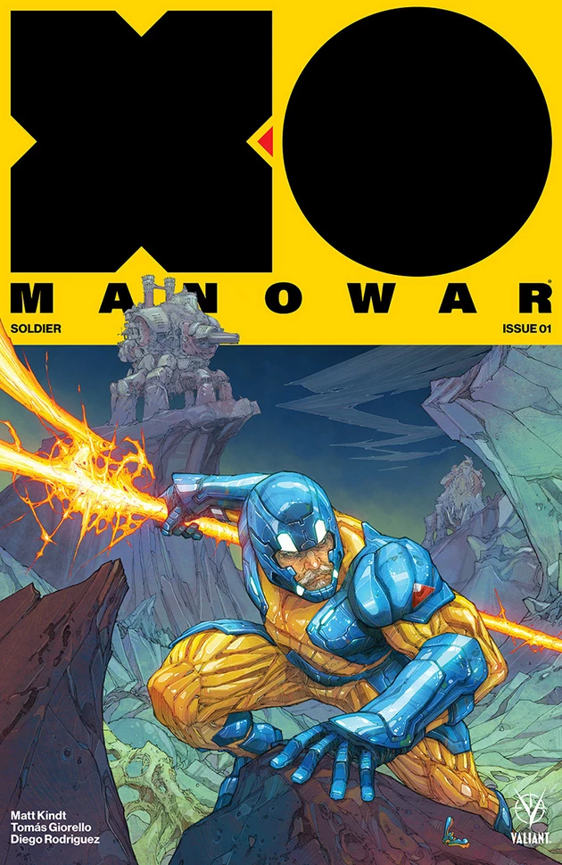 X-O Manowar #1, Valiant Entertainment