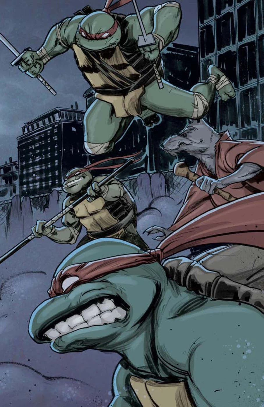 IDW’s ‘Teenage Mutant Ninja Turtles’ #1 Leaps Right Into Action [Preview]