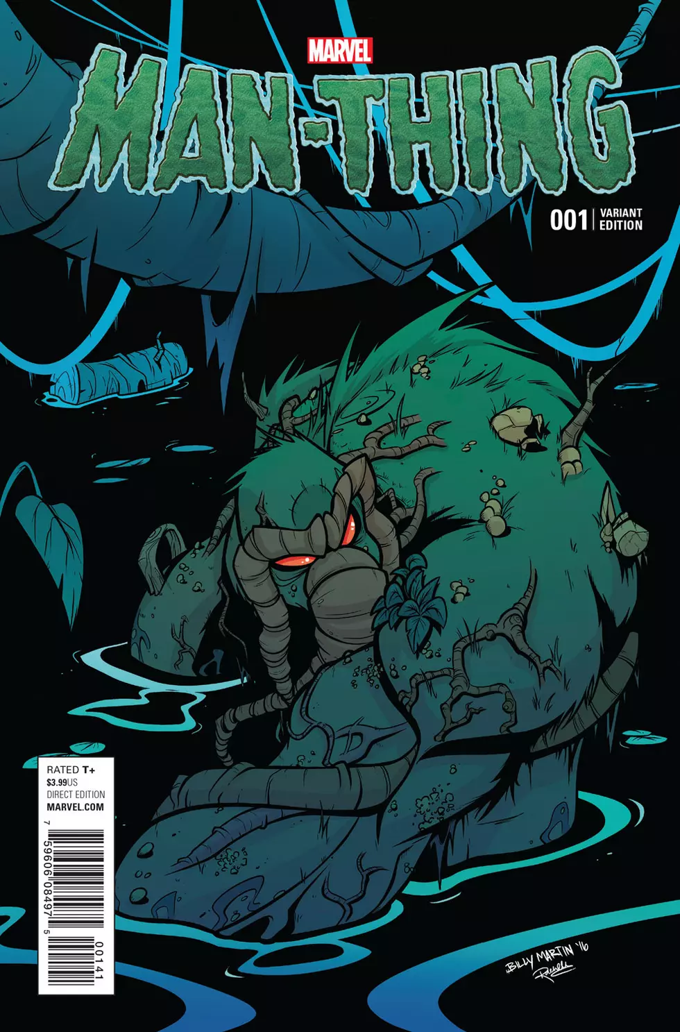 Variant Cover by Billy Martin