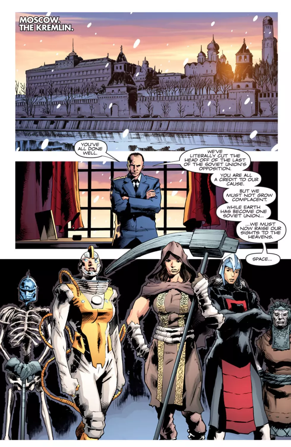 Art by Trevor Hairsine / Valiant