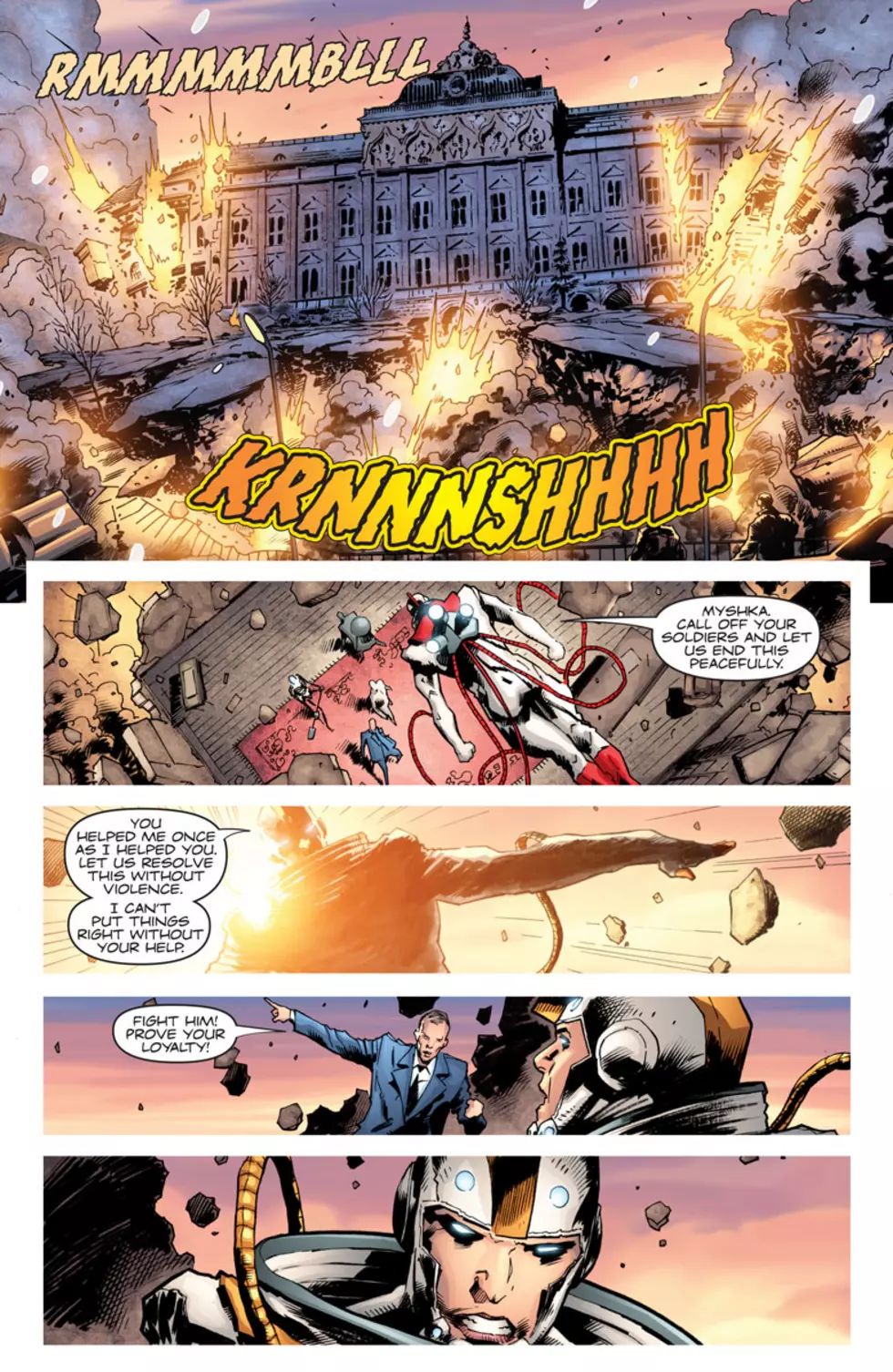 Art by Trevor Hairsine / Valiant
