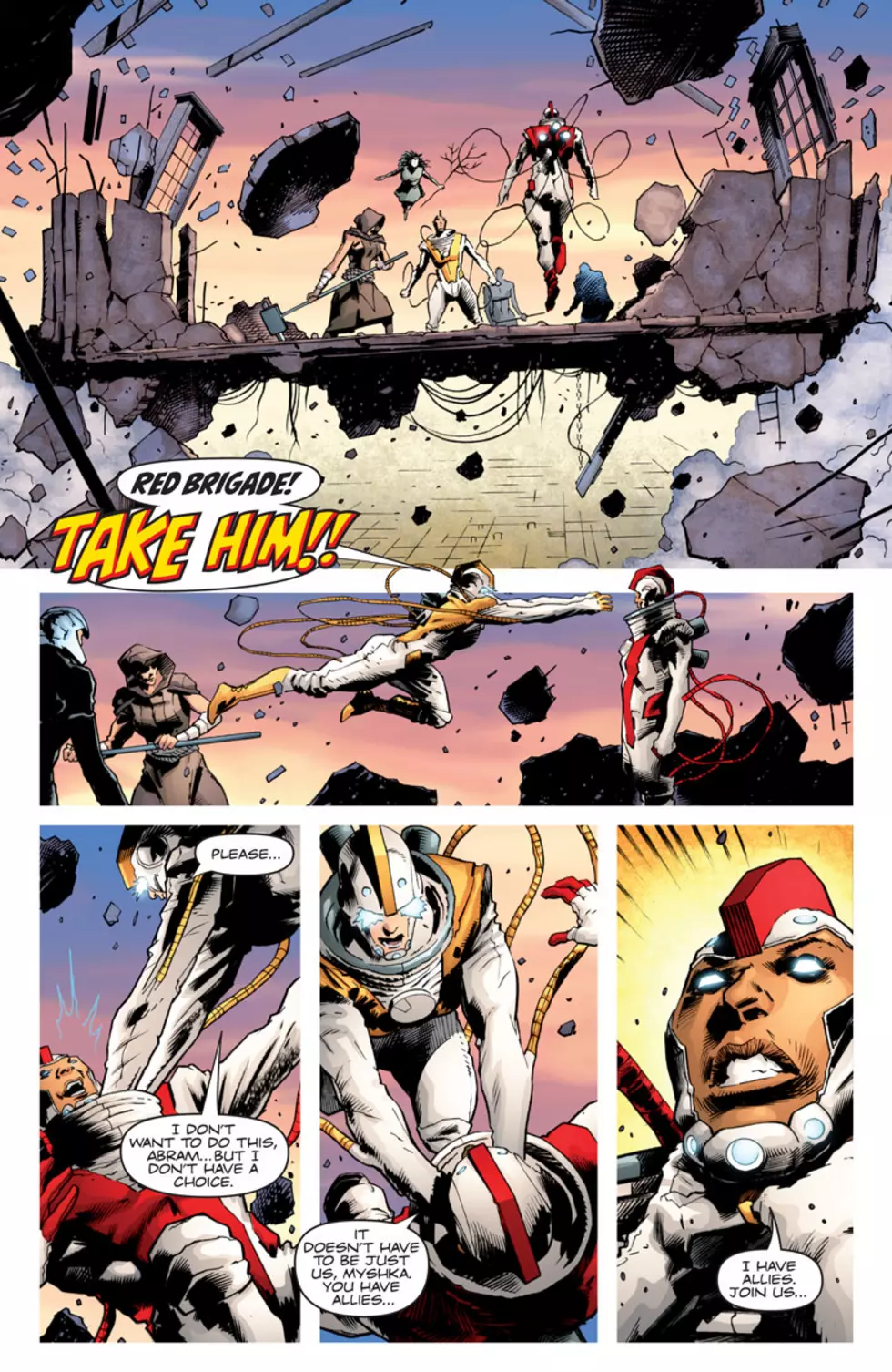 Art by Trevor Hairsine / Valiant