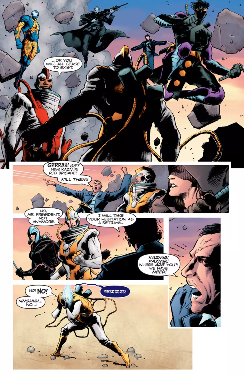 Art by Trevor Hairsine / Valiant